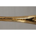 Kings Pattern Gold Plated Fish Knife