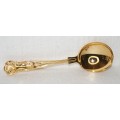 Kings Pattern Gold Plated Soup Spoon