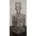 Molded Glass Decanter