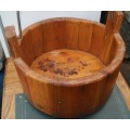 Large Wooden Bucket