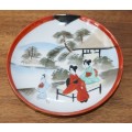 Vintage Chinese Hand Painted Saucer