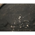 Vintage Austrian Chalk-Ware High Relief Display Plate `Gwennap Pit`