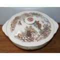 Alfred Meakin `Queens Castle` Vegetable Dish with Lid