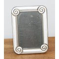 Metal Photo Frame with Spiral Detailing