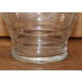 Fancy Grape Pattern Low Ball Glasses (4 available, price per glass)