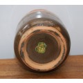 SA Art Potteries Jar with Cork Lid