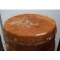Vintage Hand carved Djembe Drum