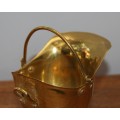 Small Brass Coal Skuttle