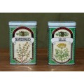 2x Dill Herb Tins from Holland