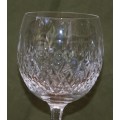 Pair of Crystal White Wine glasses