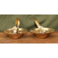 Pair of Brass Dishes with Handles