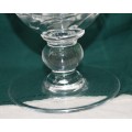 Rose Cut Crystal Goblet (5 available, bid per glass)