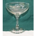 Coupe Glass (4 available, bid per glass)