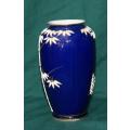 Comtesse Cobalt Blue Vase with Bamboo