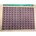 1/2D Northern Rhodesia (1 bid for all 120 Stamps)