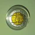 Vatican City Pope John Paul 2nd  500 lire 1993 in tight sealed capsule with cert *Mintage 41000 Com*