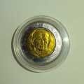 Vatican City Pope John Paul 2nd  500 lire 1993 in tight sealed capsule with cert *Mintage 41000 Com*