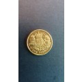 Great Britain 1 pound 2015 Queen Elizabeth 2nd  *Last year on the Rounded Pound Coin*