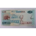 Zambia 10 Kwacha 2012 Prefix CG