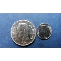 Venezuela 1989 2 Bolivares & 25 Centavos *2 x coins*