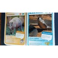 Pick n Pay Super Animals Blue Cards 1 - 108  *Missing 13, 23, 27, 42, 74*