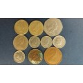 United Kingdom various coins from 1964 to 2000 * 10 x coins*