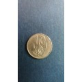 South Africa 1969 10 cents Afrikaans Legend - Suid Afrika * Scarce low mintage 558 000*