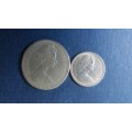 Rhodesia 1964 5c & 20c * 2 x coins*