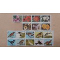 South Africa 1976 & 1978 Easter Stamps to help cripples * 7 x 1976, 10 x 1978*