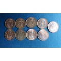 South Africa 2000 4 x 1 cent & 2001 5 x 1 cent  * 9 x coins*