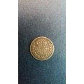 Great Britain 1900 3 pence - Queen Victoria *92.5 % SILVER*