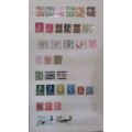 World Stamps  +- 372 stamps in Sailing Boat Album 14 pages