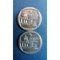 South Africa 2013/2014 R2 100 Years  Anniversary of the Union Building * 2 x coins*