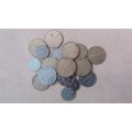 Namibia lot of coins 14 Dollars * 18 x coins*