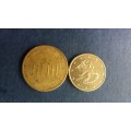 Germany 2002 50 cent & Finland 1999 10 cent Euro