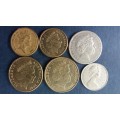Australia lot of 6 coins * 6$15 cent  R74,66*