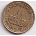 ARGENTINA: 25 centavos 1992 - SEE SCANS