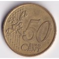 FRANCE 50 EURO CENT 2001 - SEE SCANS