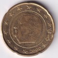 BELGIUM 20 EURO CENT 2000 - SEE SCANS