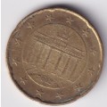 GERMANY 20 EURO CENT 2002 - SEE SCANS