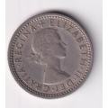 GREAT BRITAIN SIX PENCE1963 KM#903  COPPER/NICKEL - SEE SCANS