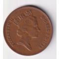 GREAT BRITAIN NEW 2 PENCE 1988 KM#916  BRONZE - SEE SCANS