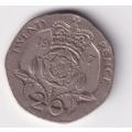 GREAT BRITAIN 20 PENCE COPPER/NICKEL KM931 1987 - SEE SCANS