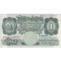 GREAT BRITAIN - BANK OF ENGLAND £1 1948-60 O`BRIEN P369c UNC