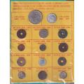 OLD COINS COLLECTION IN FOLDER - INDOCHINA - ANNAM - VIETNAM - WRITTEN UP - SEE 11 SCANS