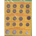 OLD COINS COLLECTION IN FOLDER - INDOCHINA - ANNAM - VIETNAM - WRITTEN UP - SEE 11 SCANS