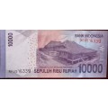 INDONESIA 10,000 2010 P150a UNC