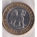 KENYA: Coins Set : 1, 5, 10, 20 SHILLINGS. 2018. All Mint with AFRICAN ANIMALS