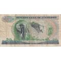 ZIMBABWE $20 Dollars 1983, P-4c F