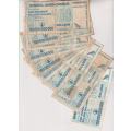 SPECIAL - 10 X Zimbabwe 100 Billion Dollars notes,  SPECIAL AGRO CHEQUE  2008 P64  (USED)(3)